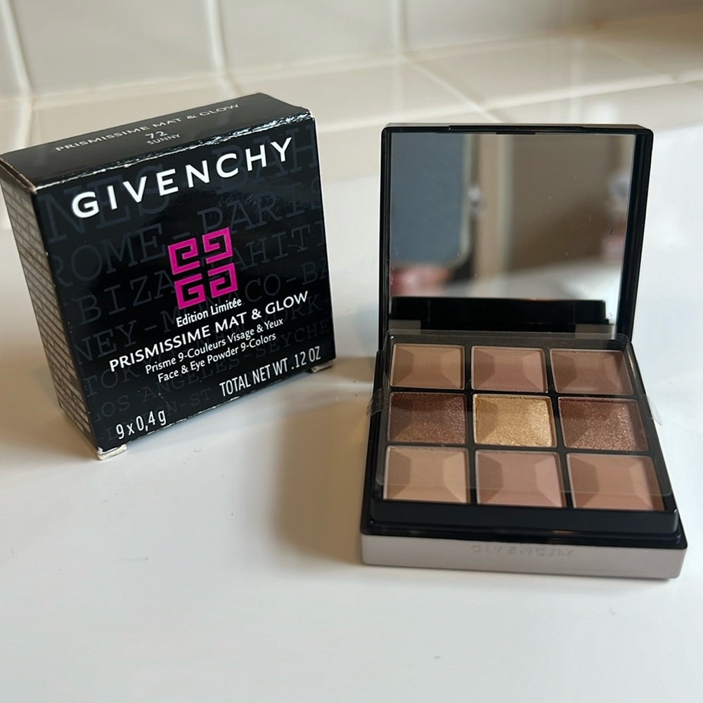 Givenchy Prismissime Mat & Glow limited edition face & eye powder new In box